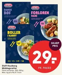SPAR Steff Houlberg Middagsretter tilbud