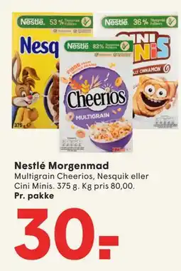 SPAR Nestlé Morgenmad tilbud