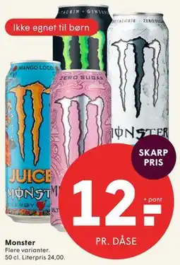 SPAR Monster tilbud