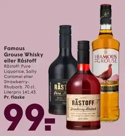 SPAR Famous Grouse Whisky eller Råstoff tilbud