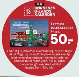 SPAR ÅRETS DR JULEKALENDER tilbud
