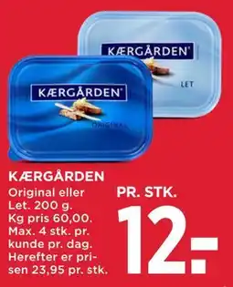 MENY KÆRGÅRDEN tilbud