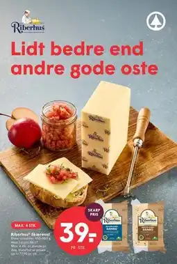 SPAR Riberhus Skæreost tilbud