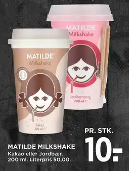 MENY MATILDE MILKSHAKE tilbud