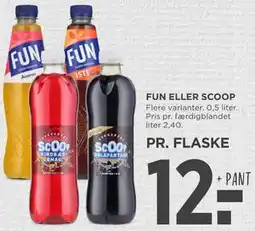 MENY FUN ELLER SCOOP tilbud