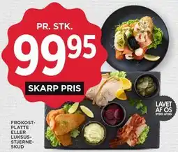 MENY FROKOSTPLATTE ELLER LUKSUSSTJERNESKUD tilbud