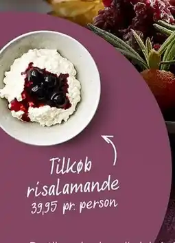 MENY Tilkøb risalamande tilbud