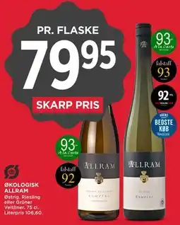 MENY ØKOLOGISK ALLRAM tilbud