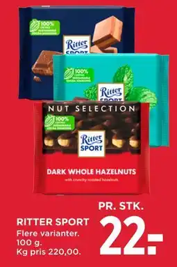 MENY RITTER SPORT tilbud
