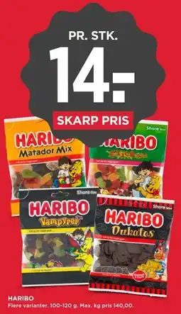 MENY HARIBO tilbud