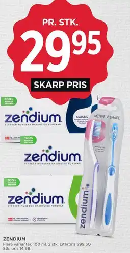 MENY ZENDIUM tilbud