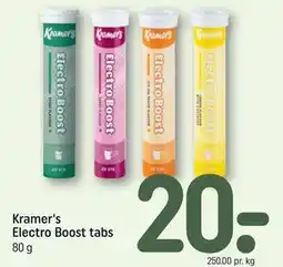 REMA 1000 Kramer's Electro Boost tabs tilbud