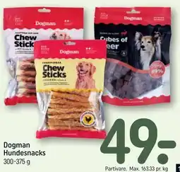 REMA 1000 Dogman Hundesnacks tilbud