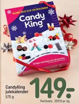 REMA 1000 CandyKing julekalender tilbud