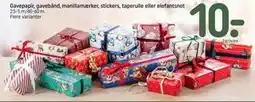 REMA 1000 Gavepapir, gavebånd, manillamærker, stickers, taperulle eller elefantsnot tilbud