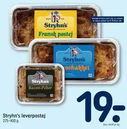 REMA 1000 Stryhn's leverpostej tilbud