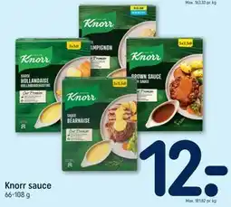 REMA 1000 Knorr sauce tilbud