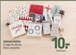 REMA 1000 Juleservietter tilbud
