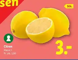 Lidl Citron tilbud
