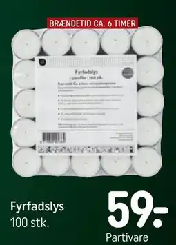 REMA 1000 Fyrfadslys tilbud