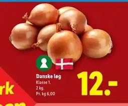 Lidl Danske løg tilbud