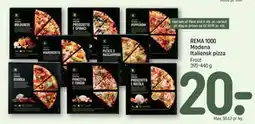 REMA 1000 REMA 1000 Modena Italiensk pizza tilbud