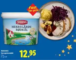 Lidl BEAUVAIS Herregårdsrødkål tilbud