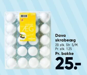 Bilka Dava skrabeæg tilbud