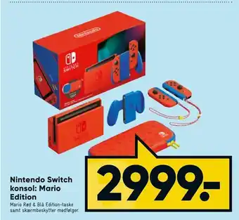 Nintendo Switch konsol: Mario Edition