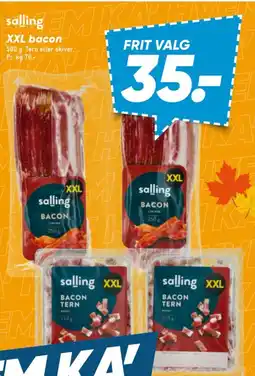 Bilka Salling xxl bacon tilbud