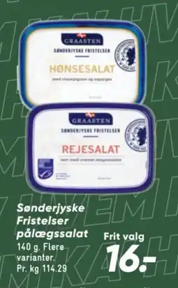 Bilka Sønderjyske Fristelser pålægssalat tilbud