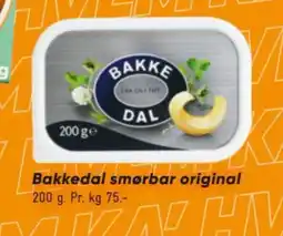 Bilka Bakkedal smørbar original tilbud