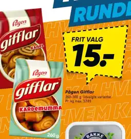 Bilka Pågen gifflar tilbud
