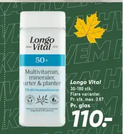 Bilka Longo Vital tilbud