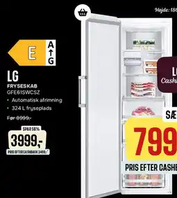 Skousen LG Fryseskab tilbud