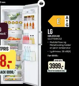 Skousen LG køleskab GLE715WCSZ tilbud