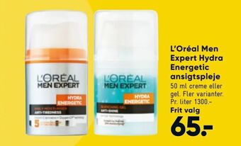 L'Oréal Men Expert Hydra Energetic ansigtspleje