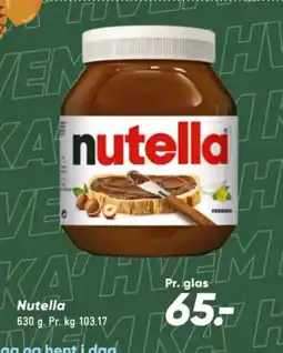 Bilka Nutella tilbud
