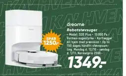Bilka Dreame robotstøvsuger tilbud