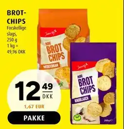 Scandinavian Park BROT-CHIPS tilbud