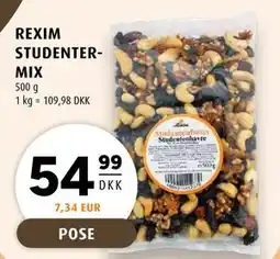 Scandinavian Park REXIM STUDENTERMIX tilbud