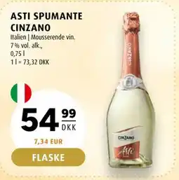 Scandinavian Park ASTI SPUMANTE CINZANO tilbud