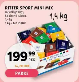 Scandinavian Park RITTER SPORT MINI MIX tilbud