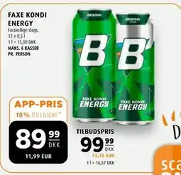 Scandinavian Park FAXE KONDI ENERGY tilbud