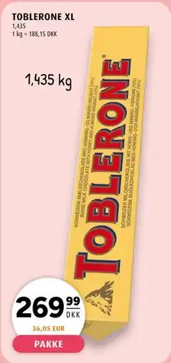 Scandinavian Park TOBLERONE XL tilbud