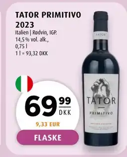 Scandinavian Park TATOR PRIMITIVO 2023 tilbud