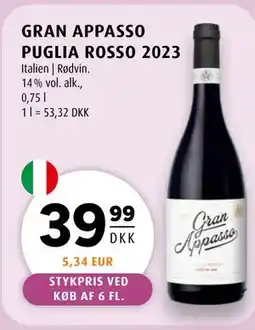 Scandinavian Park GRAN APPASSO PUGLIA ROSSO 2023 tilbud