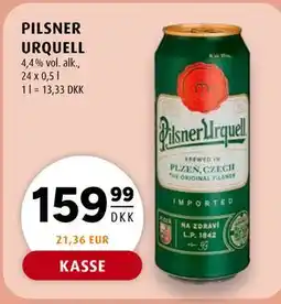 Scandinavian Park PILSNER URQUELL tilbud