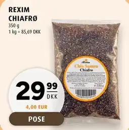 Scandinavian Park REXIM CHIAFRØ tilbud