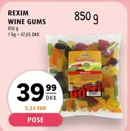 Scandinavian Park REXIM WINE GUMS tilbud